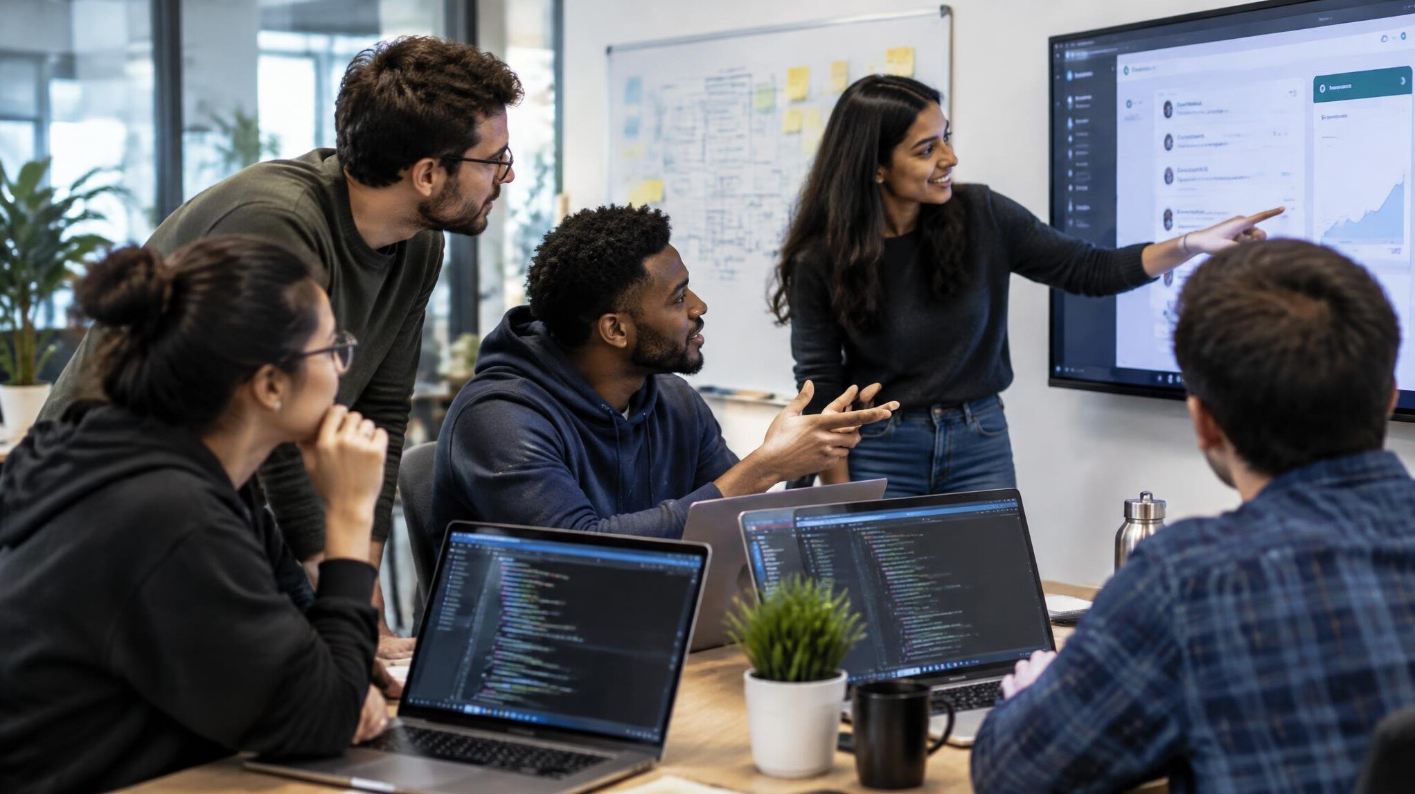 programmers building software